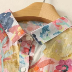 Women’s Casual Floral Print & Half Sleeves